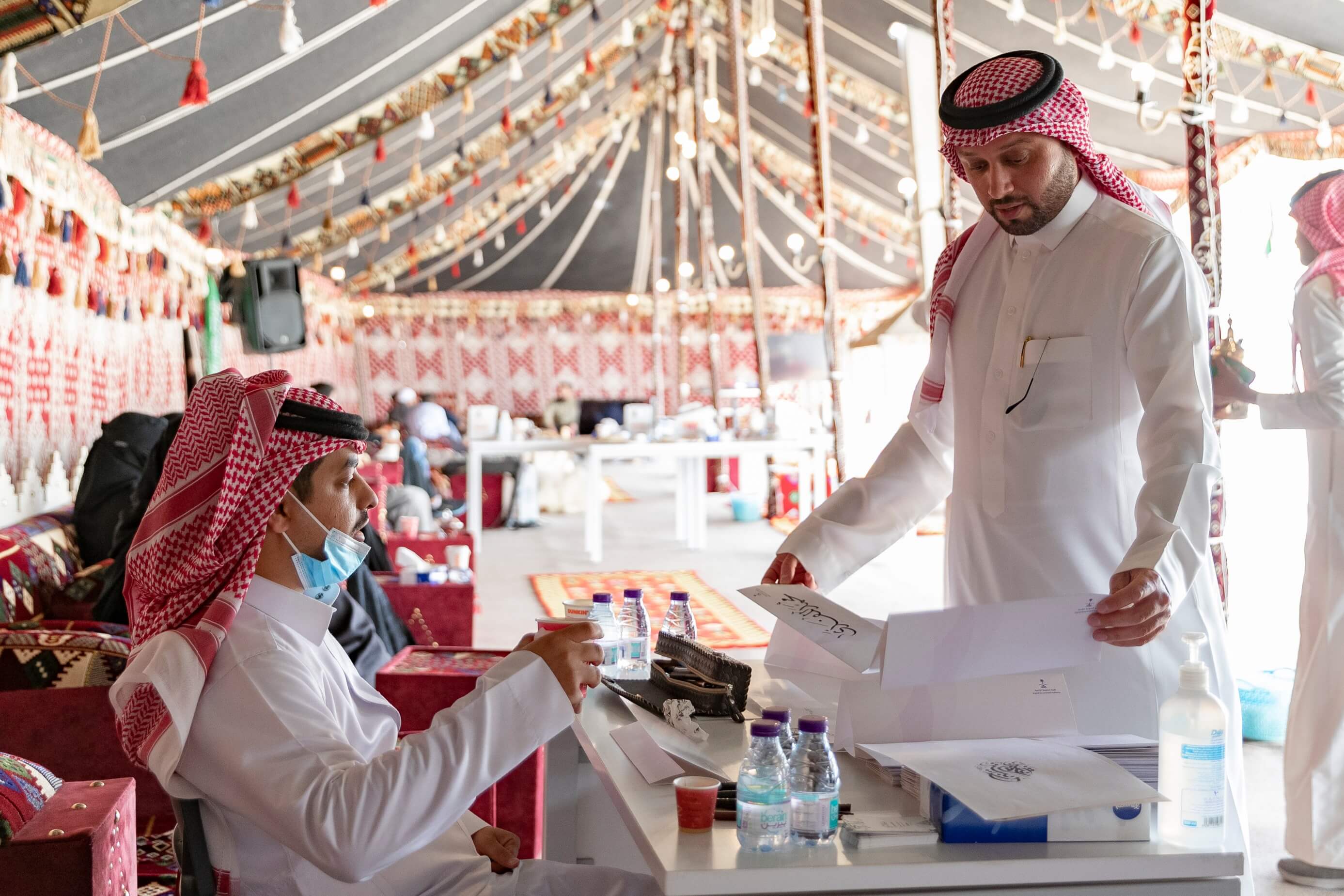 The Authority's employees on Arabic Language Day