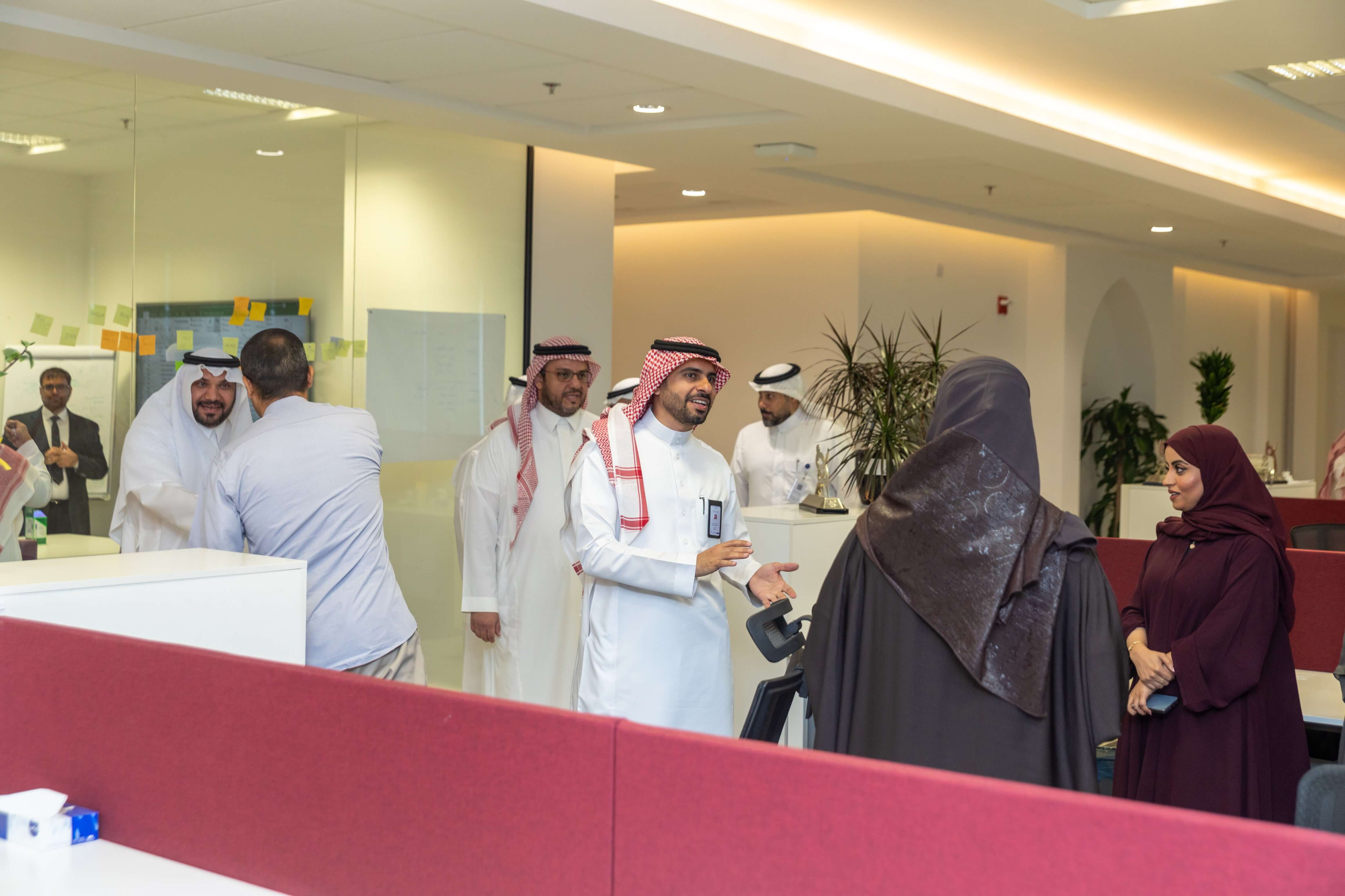 H.E. the Governor shares the joy of Eid Al-Adha 2022 with the employees of the Authority