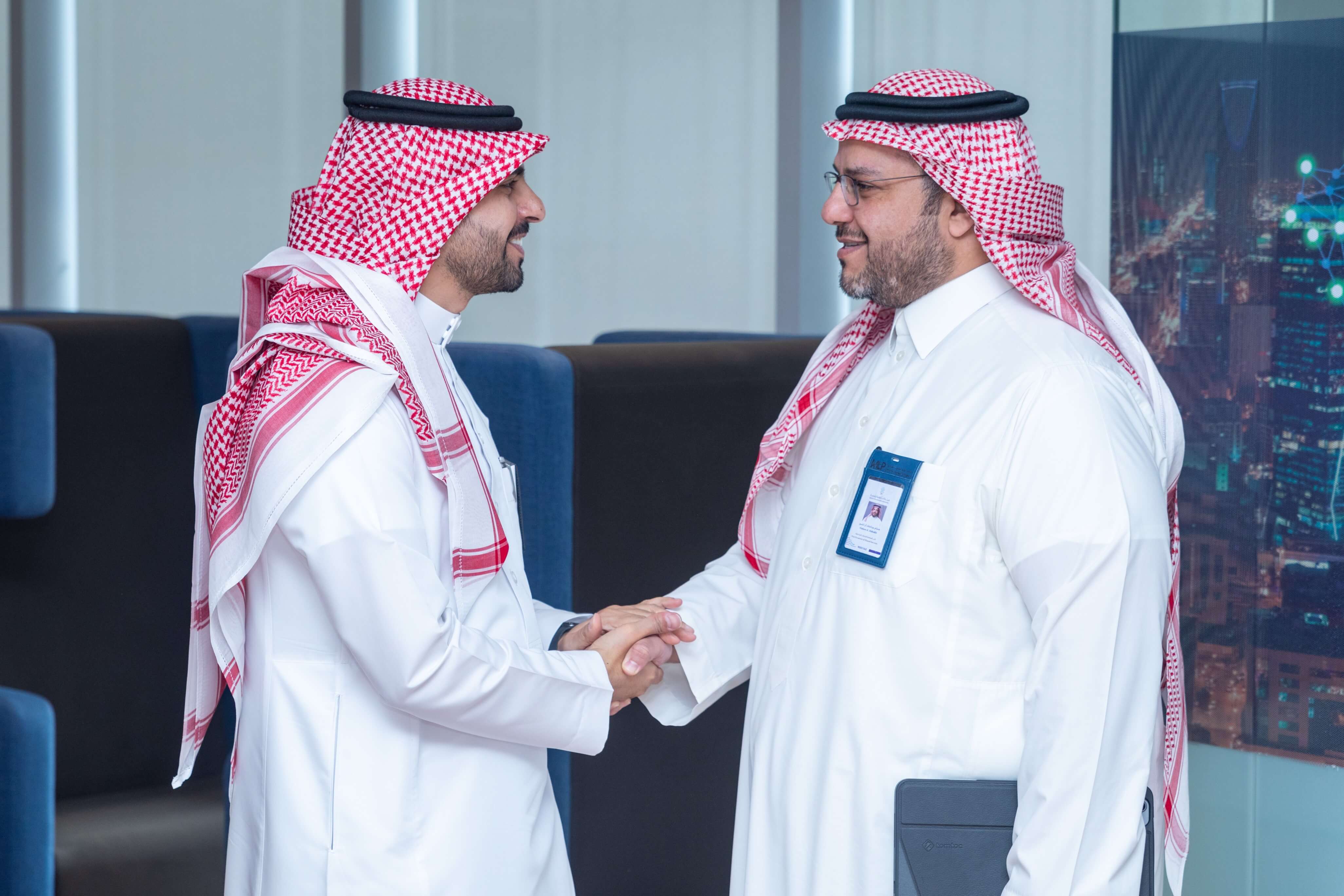 Governor of the Digital Government Authority with Vice Governor of Shared Services