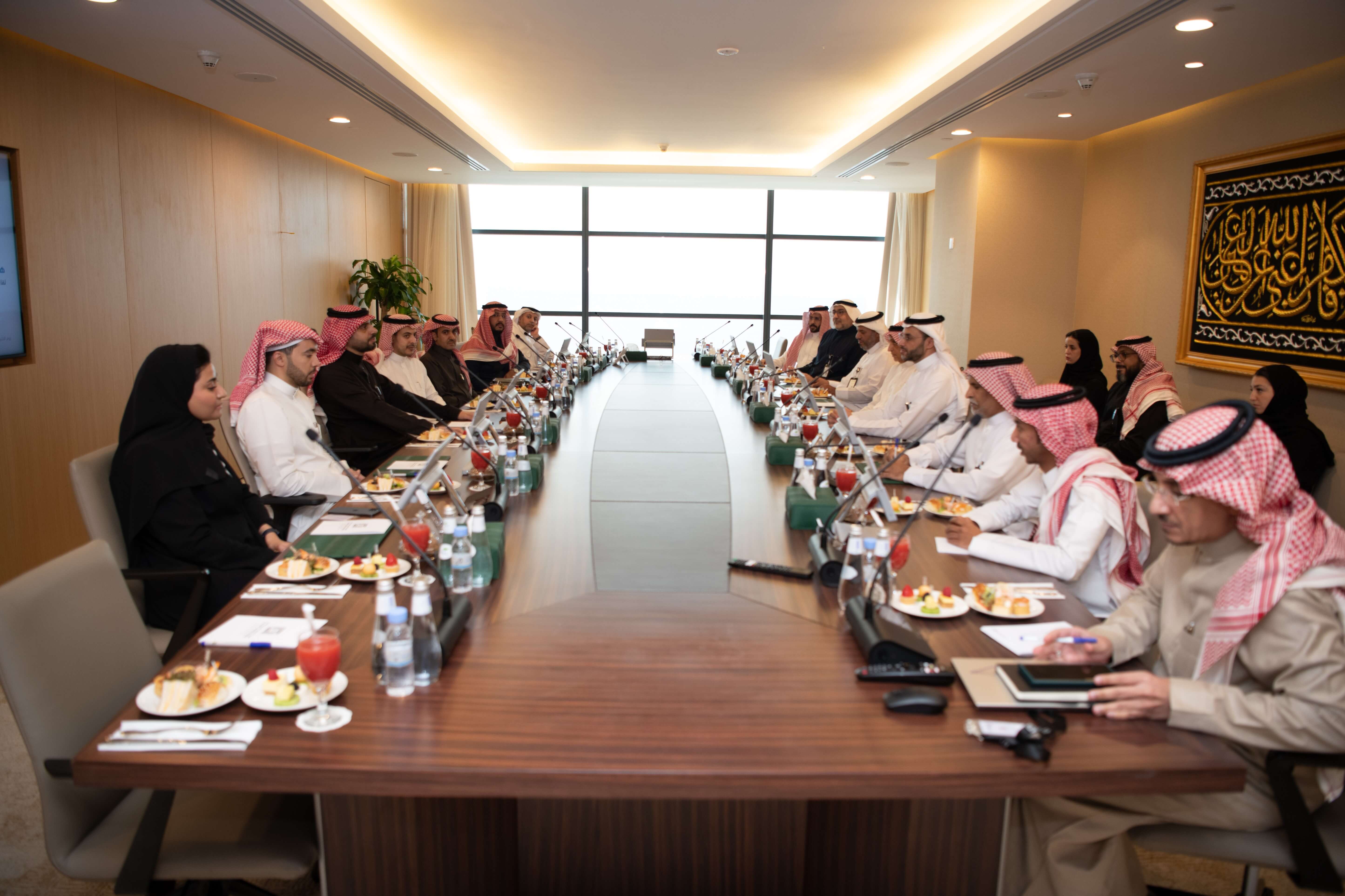 The meeting of the Digital Government Authority with the Royal Commission for Makkah City & Holy Sites