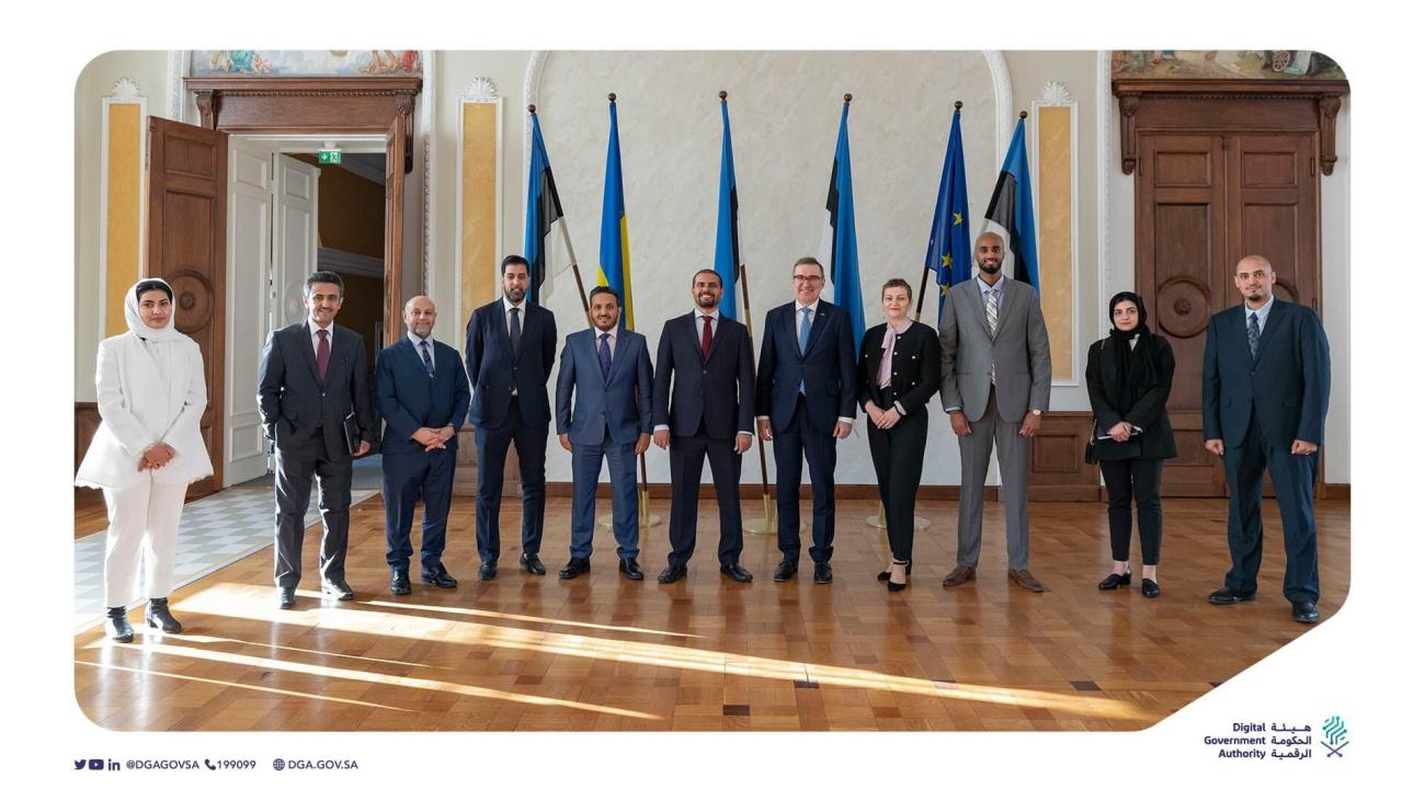 المملكة تعزز شراكتها مع جمهورية إستونيا ومملكة الدنمارك