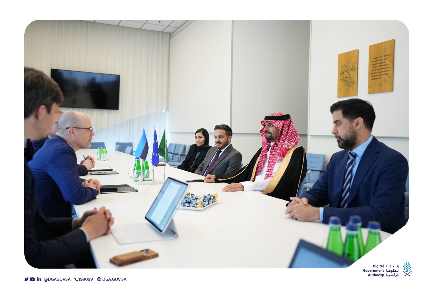 Meeting with H.E. Mr. Tiit Riisalo EconMinEstonia , the Minister of Economic Affairs & Information Technology