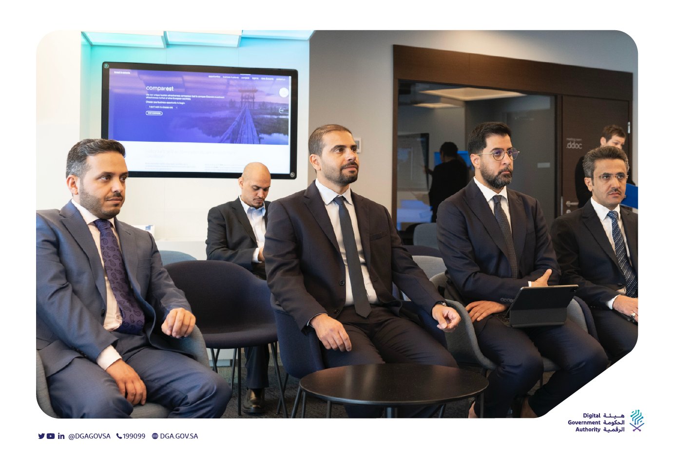 Meeting with Mrs. Sandra Särav Deputy Secretary General at EconMinEstonia and Mr. Margus Noormaa, Director General of RIA (NCSC-EE) 1