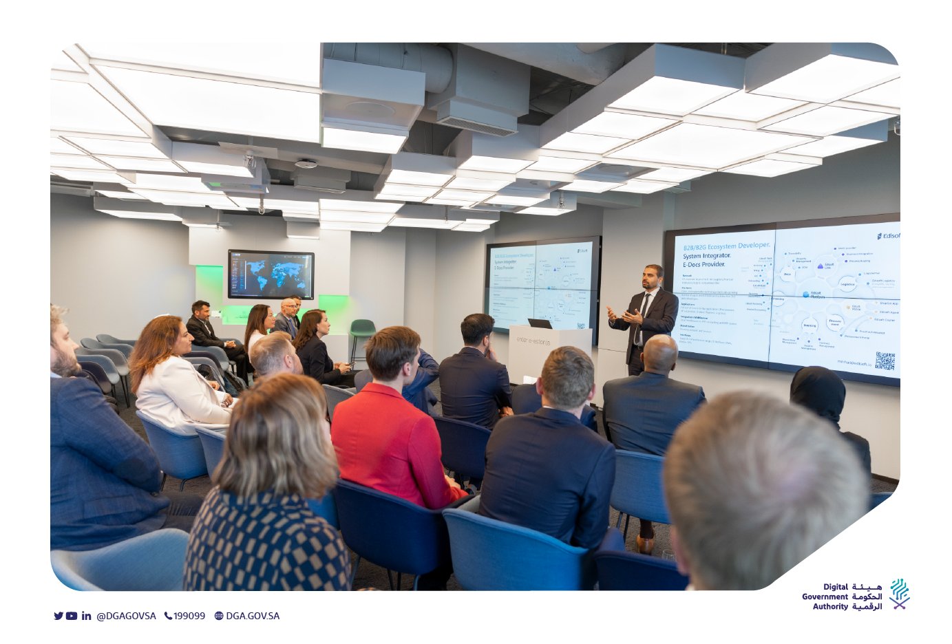 Meetings with CEOs of technology companies in Estonia 1