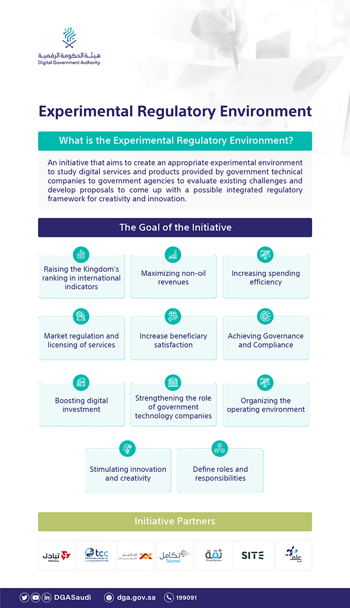 The "Government Authority" launches the experimental regulatory environment for technology companies
