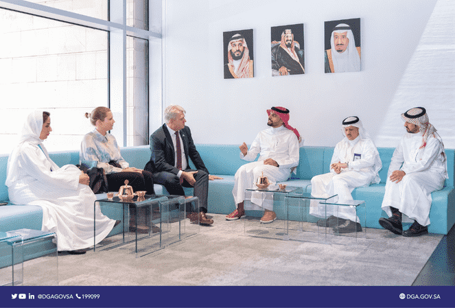 H.E. Alsuwaiyan discusses with the Ambassador of Estonia the strengthening of…
